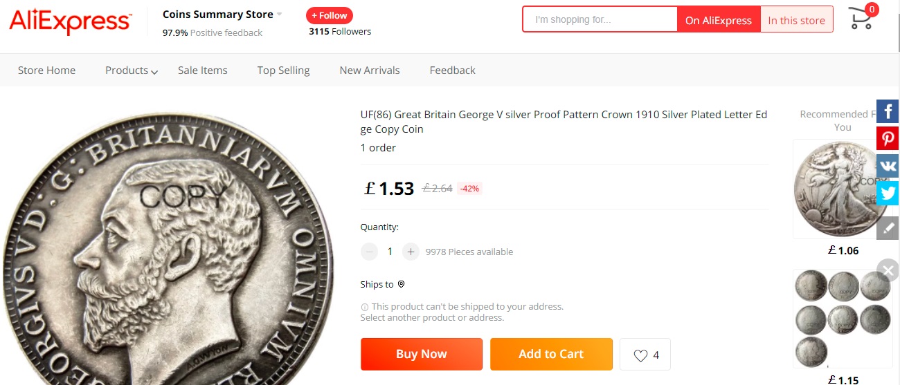 Fantasy-1910-George-V-Double-Florin
